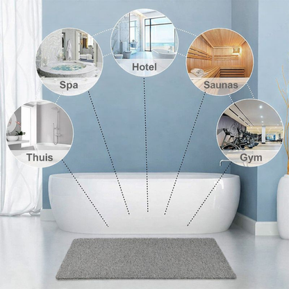 Douchemat Antislip Hygiënisch Zacht Comfort Badkamer