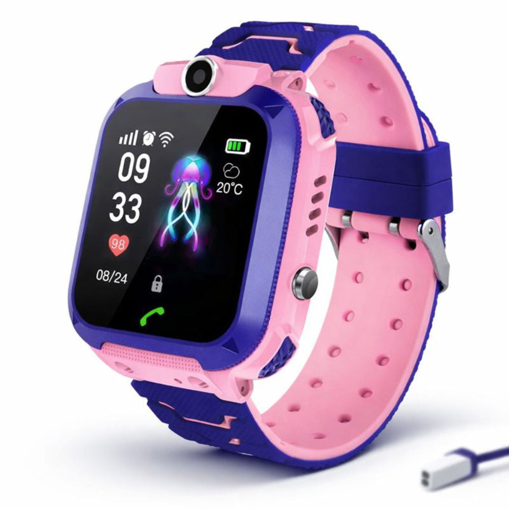 Smartwatch Kinderen GPS Bellen SOS Camera Veilig Ontwerp