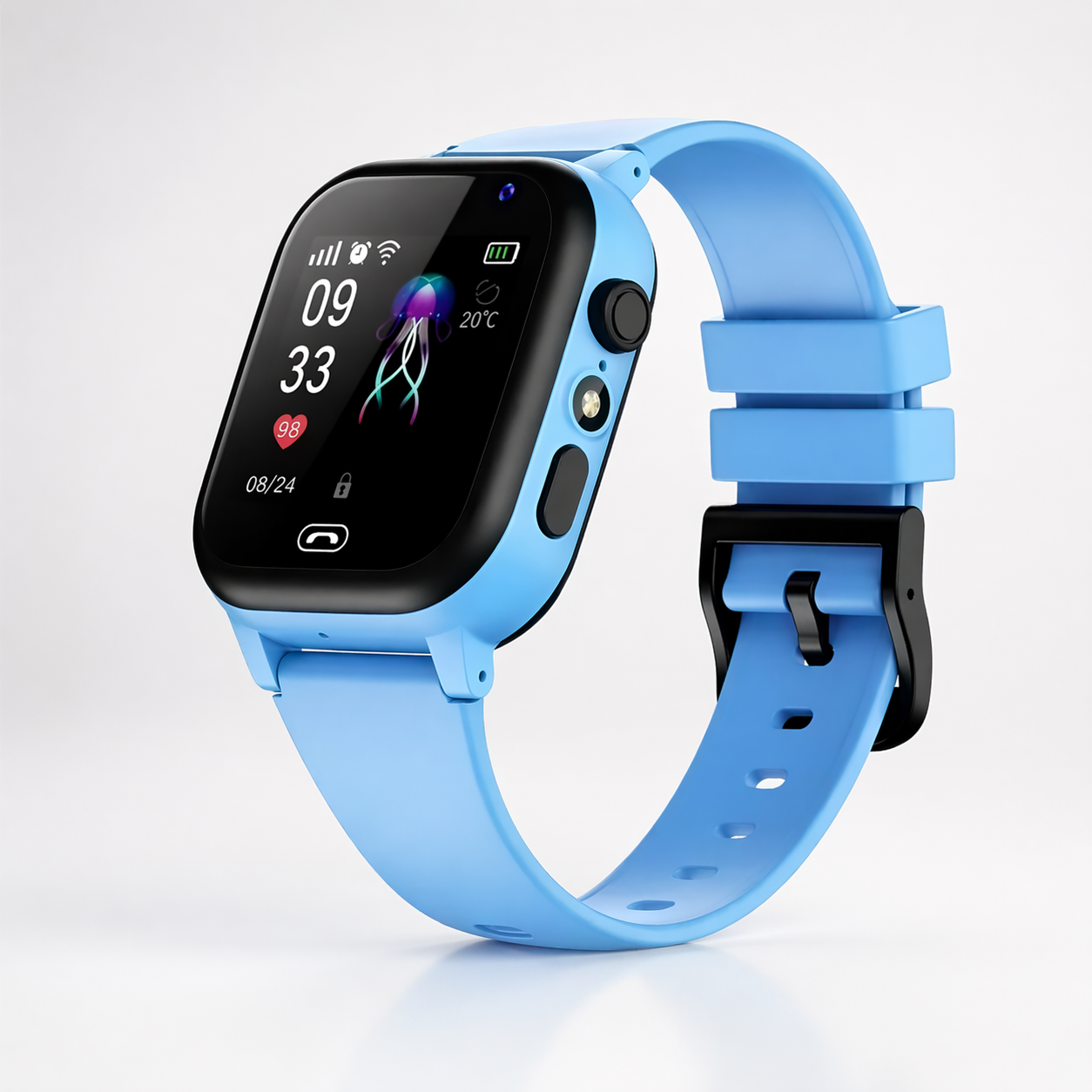 Smartwatch Kinderen GPS Videobellen Camera Waterdicht