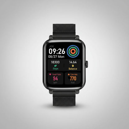Smartwatch Senioren Gezondheidstracker Hartslag SOS Functie