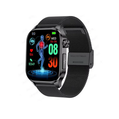 Smartwatch Senioren Gezondheidstracker Hartslag SOS Functie