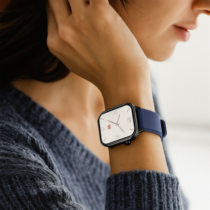 Smartwatch Senioren Gezondheidstracker Hartslag SOS Functie