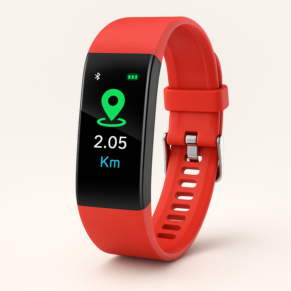 Smartwatch Senioren Gezondheidsmonitor Groot LED Display