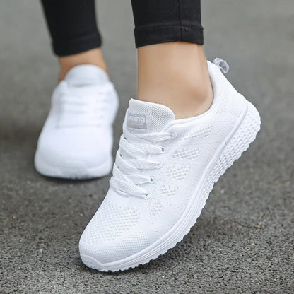Dames Sneakers Ademend Mesh Lichtgewicht Sport Schoenen