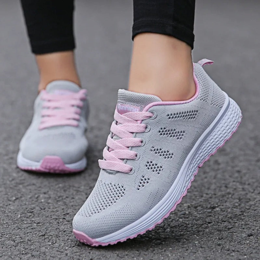 Dames Sneakers Ademend Mesh Lichtgewicht Sport Schoenen