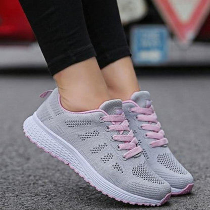 Dames Sneakers Ademend Mesh Lichtgewicht Sport Schoenen