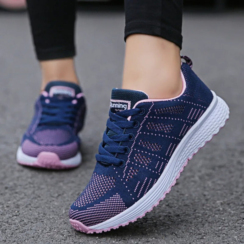 Dames Sneakers Ademend Mesh Lichtgewicht Sport Schoenen