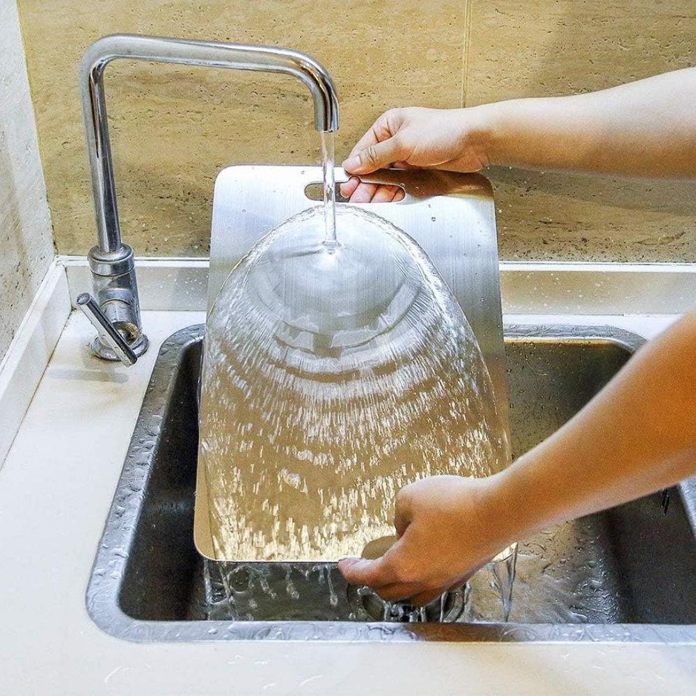 Snijplank Titanium Aluminum Antibacterieel Keuken