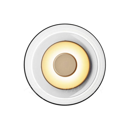 Moderne Duidelijk Ronde LED Glazen Wandlamp