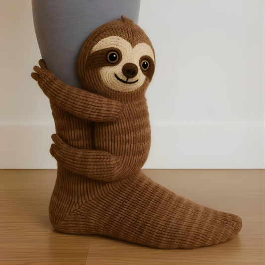 Sokken Knuffel Dieren Gebreid Warm Winter Cadeau