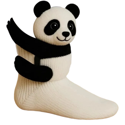 Sokken Knuffel Dieren Gebreid Warm Winter Cadeau