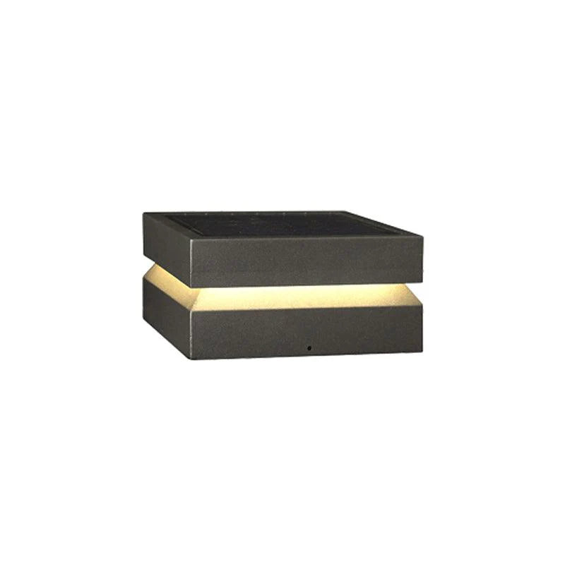 Moderne Vierkante Paal LED Buitenlamp
