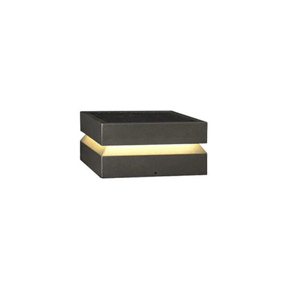 Moderne Vierkante Paal LED Buitenlamp