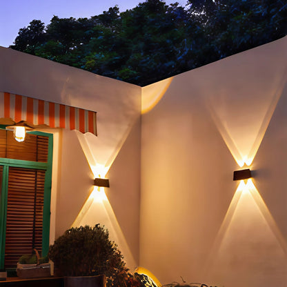 Moderne Solar Wandlamp met Dubbele Licht