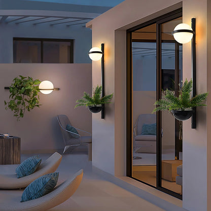 Moderne IP65 LED Binnen & Buiten Wandlamp