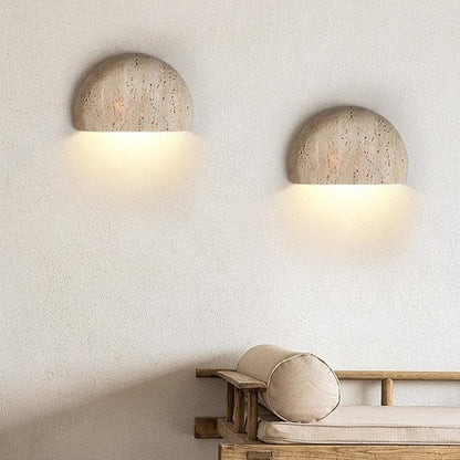 Moderne Natuurlijke Steen Luxe Wandlamp