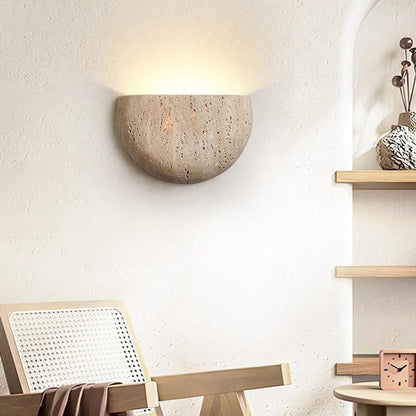 Moderne Natuurlijke Steen Luxe Wandlamp