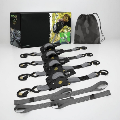 Spanbanden Ratchet Set Uittrekbaar Zware Lading Bevestiging