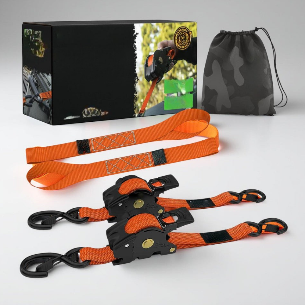 Spanbanden Ratchet Set Uittrekbaar Zware Lading Bevestiging