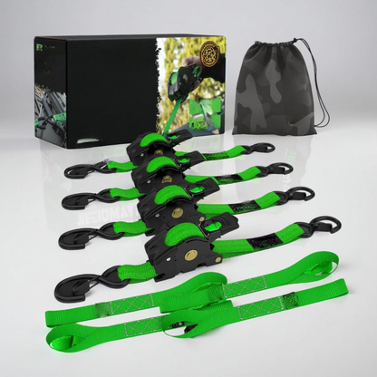 Spanbanden Ratchet Set Uittrekbaar Zware Lading Bevestiging