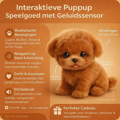 Speelgoed Hond Interactief Realistisch Bewegend Pluche