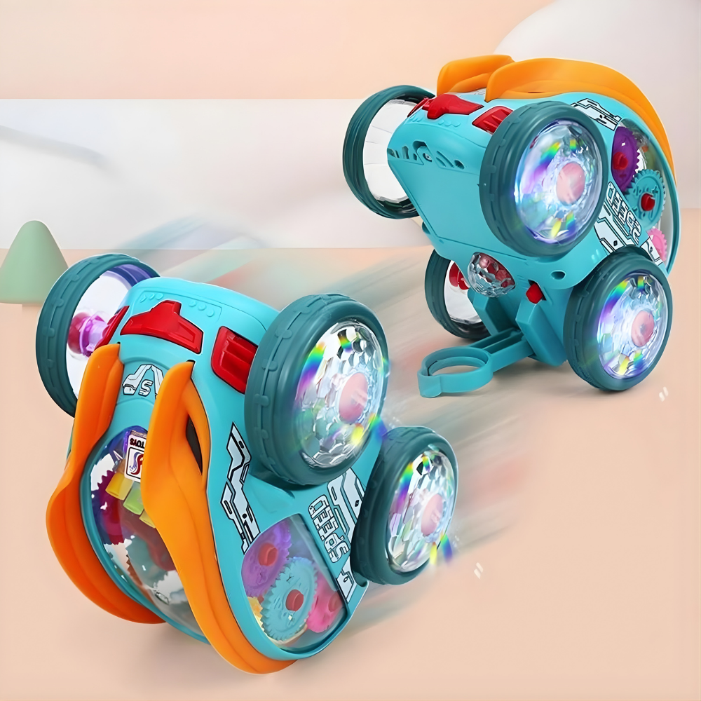 Speelgoed Auto LED Lichtshow Stuntauto Bewegend Kinderspeelgoed