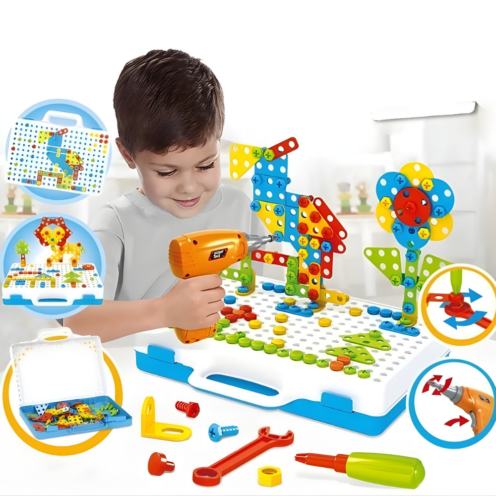 Speelgoed Constructieset Kinderen Creatieve Bouwset Boor