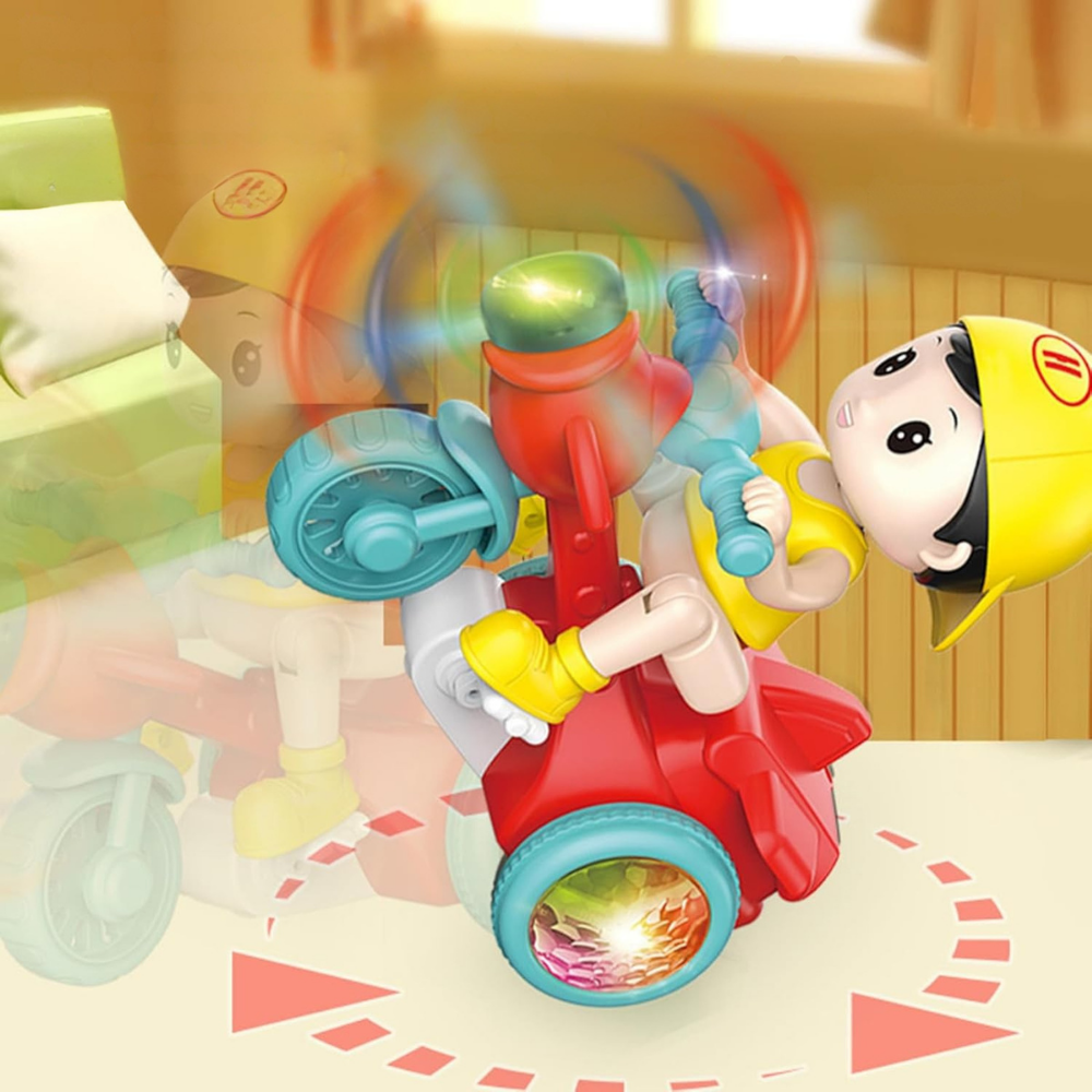 Speelgoed Scooter Stunt LED Licht Muziek Bewegend Kinder