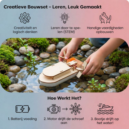 Educatief Speelgoed Constructieset STEM Bouwspel Wetenschap Kinderen
