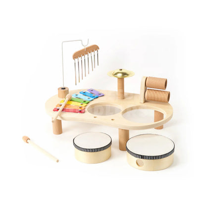 Houten Speelgoed Muziekset Montessori Muziekinstrument Peuters