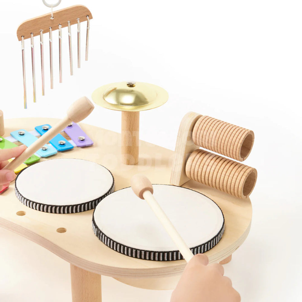 Houten Speelgoed Muziekset Montessori Muziekinstrument Peuters