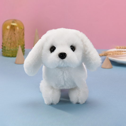 Speelgoed Pluche Hond Interactief Realistisch Bewegend Knuffeldier