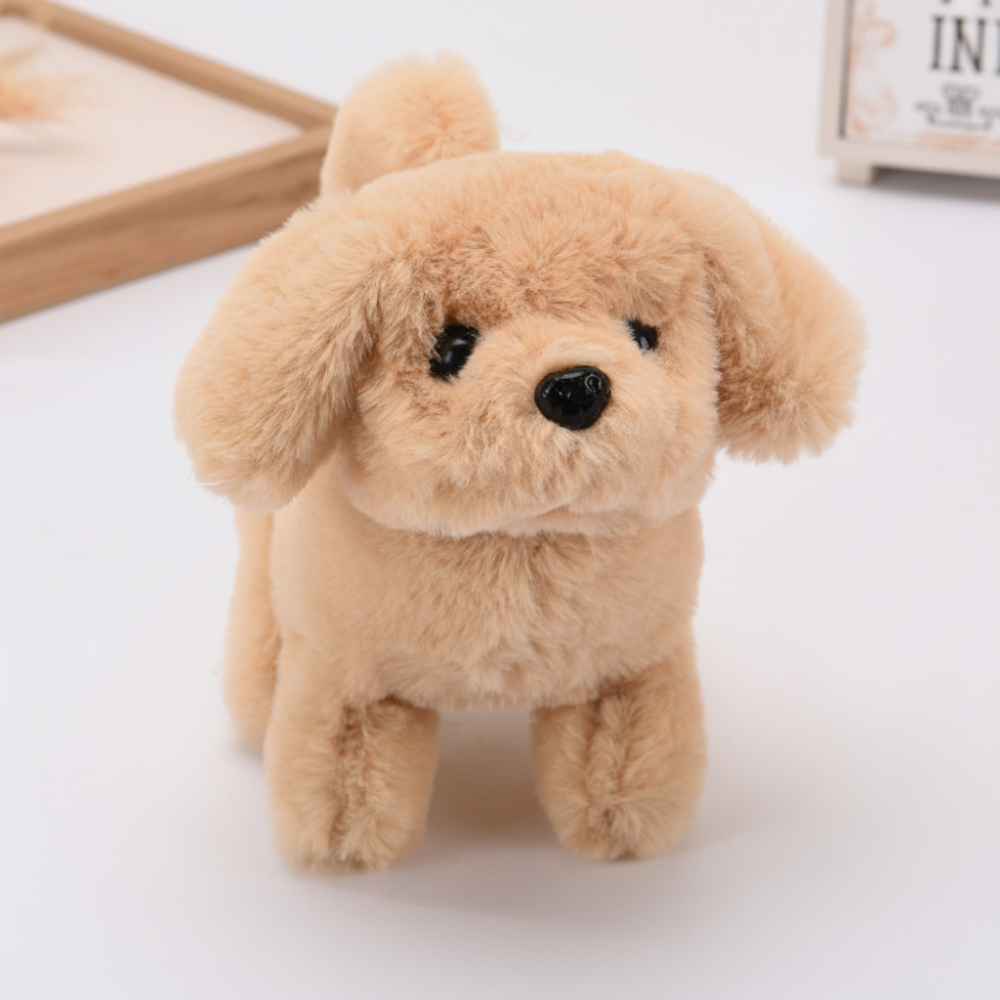 Speelgoed Pluche Hond Interactief Realistisch Bewegend Knuffeldier