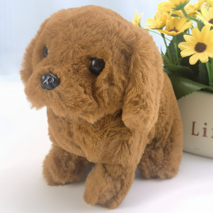 Speelgoed Pluche Hond Interactief Realistisch Bewegend Knuffeldier