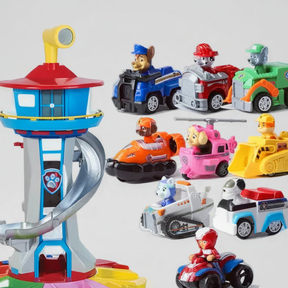 Speelgoedauto Speelset Glijbaantoren Creatief Spelen Kinderen