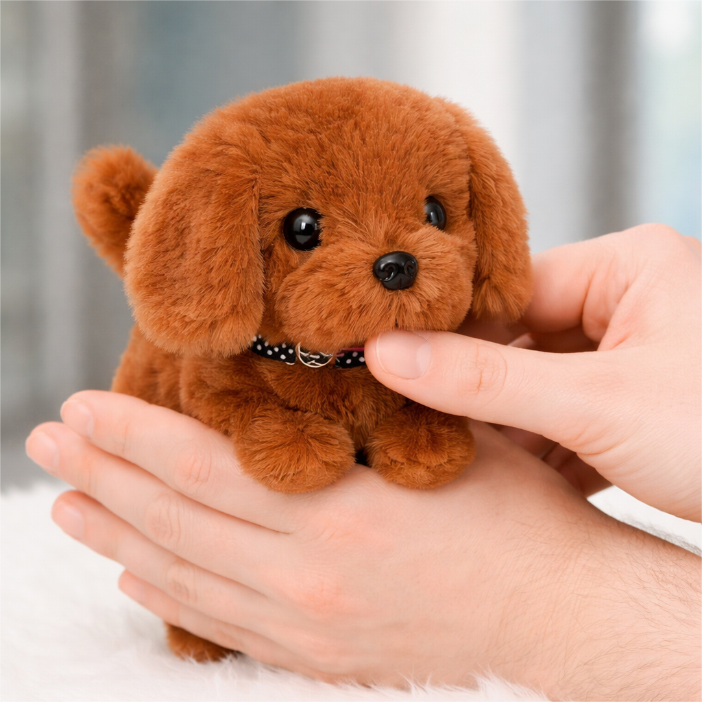 Interactieve Knuffel Hond Robot Puppy Realistisch