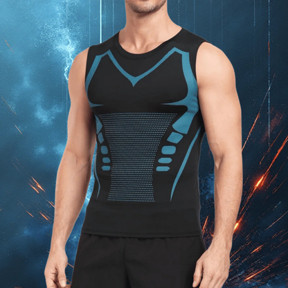 Sportshirt Compressie Unisex Ademend Houding Ondersteunend Vest
