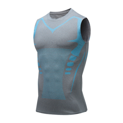 Sportshirt Compressie Unisex Ademend Houding Ondersteunend Vest