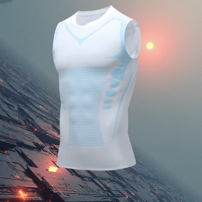 Sportshirt Compressie Unisex Ademend Houding Ondersteunend Vest