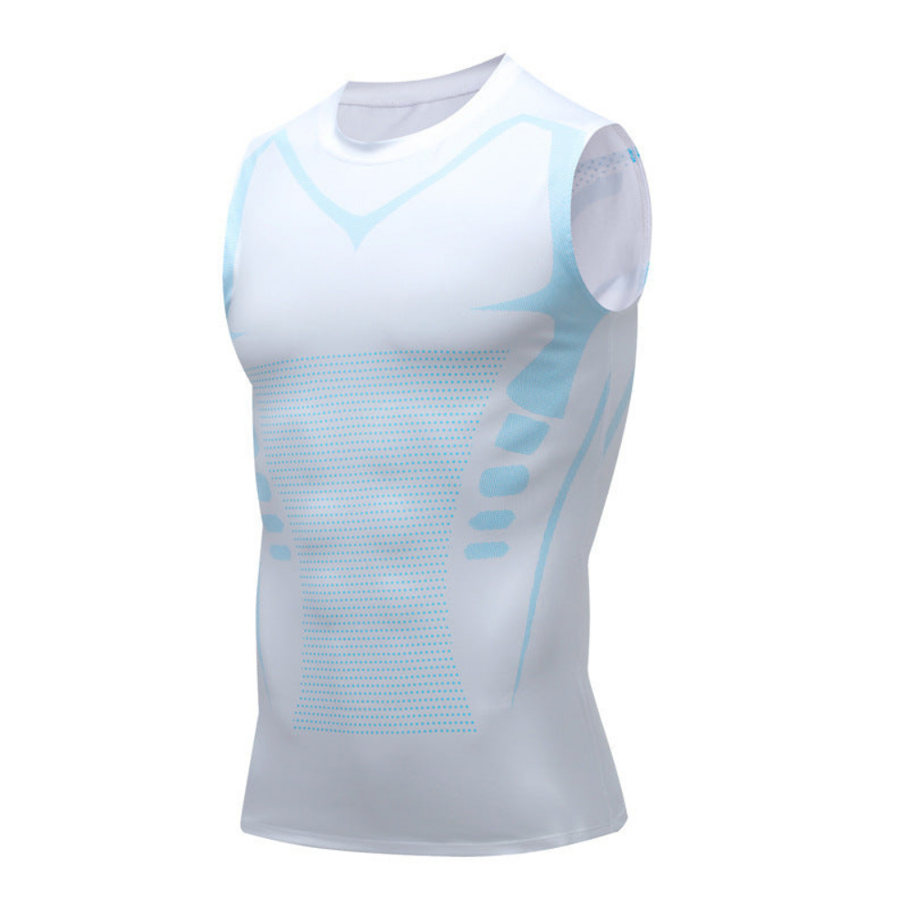 Sportshirt Compressie Unisex Ademend Houding Ondersteunend Vest