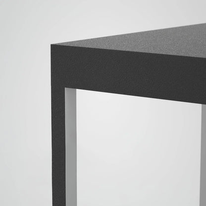 Moderne Vierkante Frame Zonne-Energie Buitenlamp