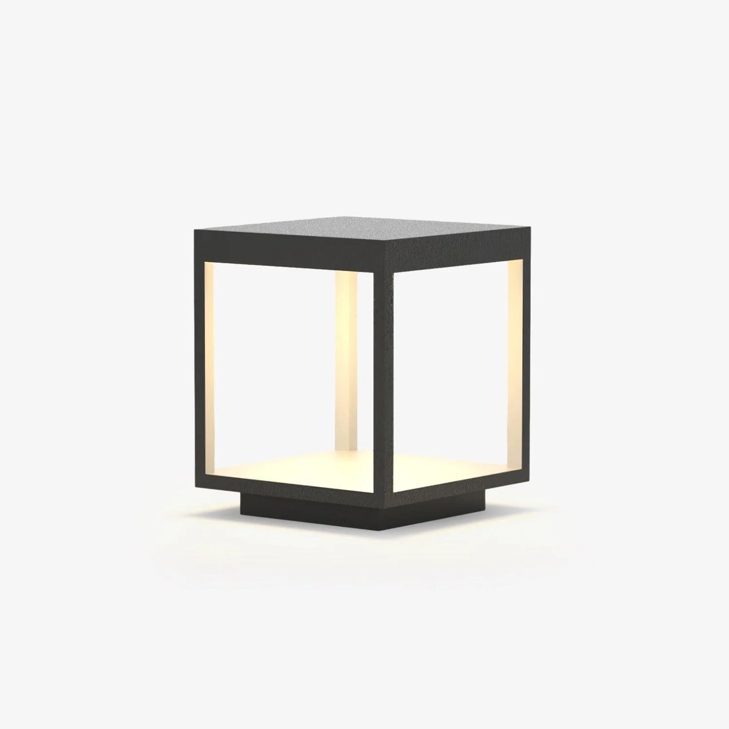 Moderne Vierkante Frame Zonne-Energie Buitenlamp
