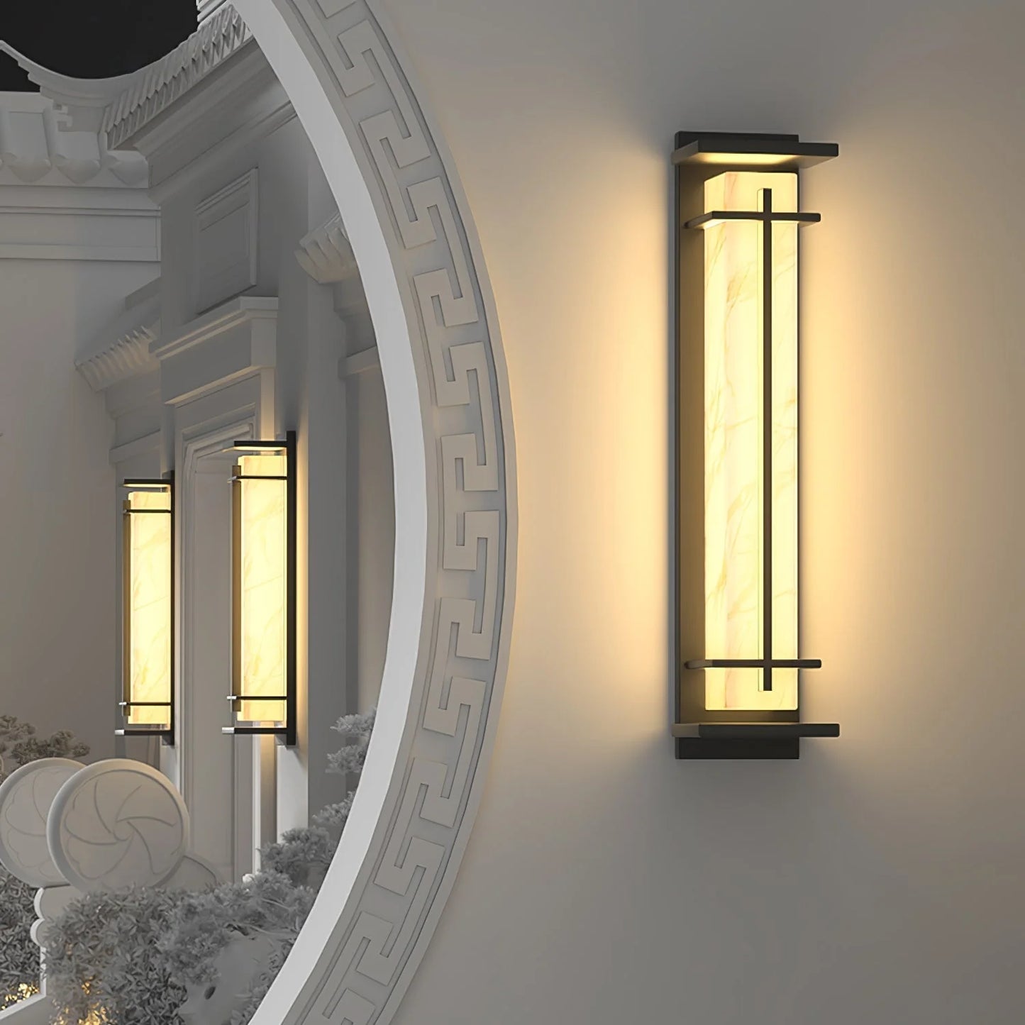 Moderne Vierkante Ontwerp Buitenwandlamp