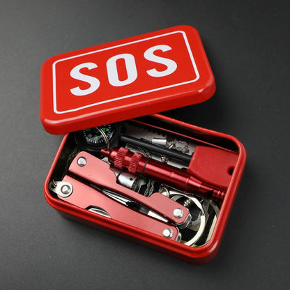 Survival Kit Outdoor Noodgereedschap RVS Multitool Set