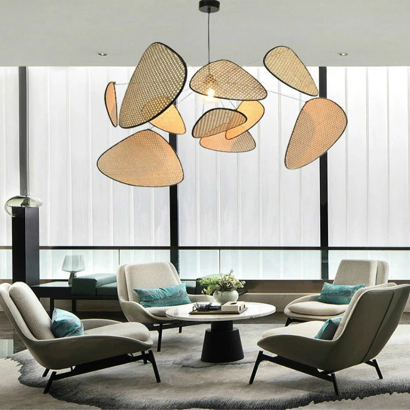 Natuurlijke Ratta Handgeweven Hanglamp