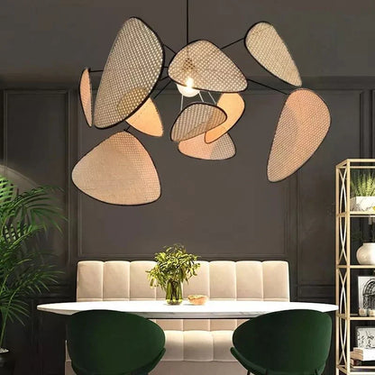 Natuurlijke Ratta Handgeweven Hanglamp