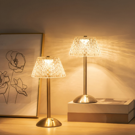 Tafellamp Vintage Draadloos Metalen Sfeerverlichting