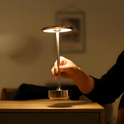 Tafellamp Draadloos Dimbaar Modern Metalen LED Lamp