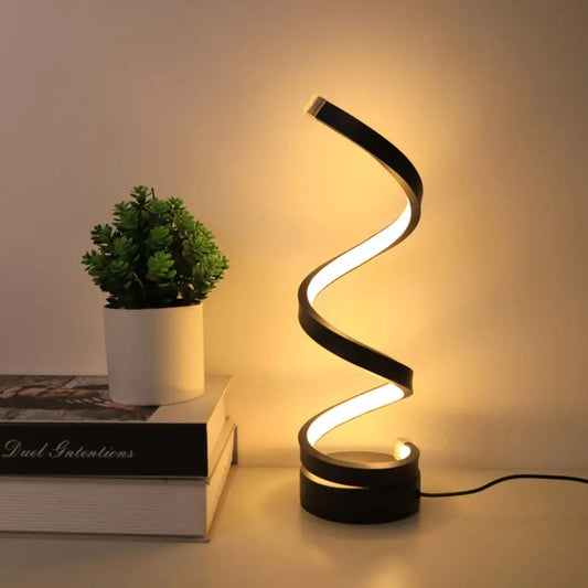 Tafellamp LED Modern Spiraal Dimbare Sfeerverlichting