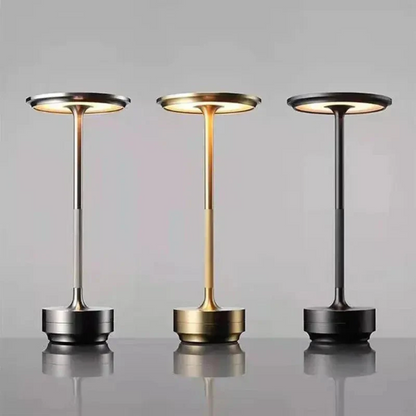 Tafellamp LED Draadloos Dimbaar Aluminium Waterdicht